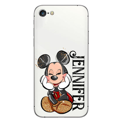 Best Day Ever - Personalized Mouse Clear Phone Case