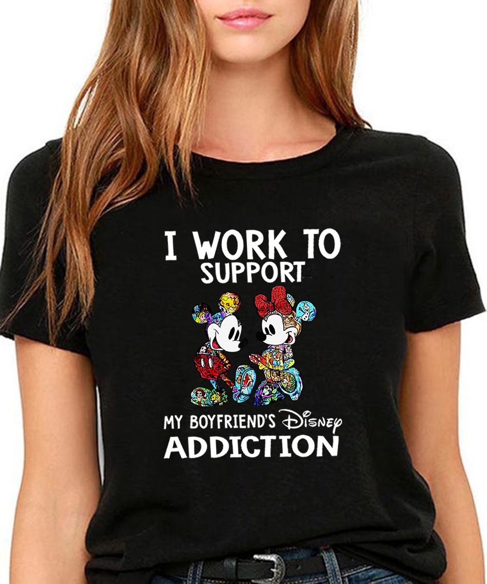 I Work To Support Mouse T-shirt and Hoodie