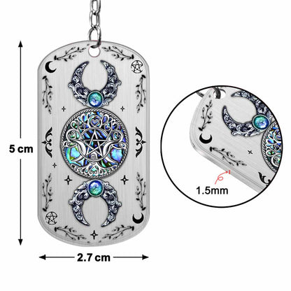 Yes I Can Drive A Stick - Personalized Witch Stainless Steel Keychain