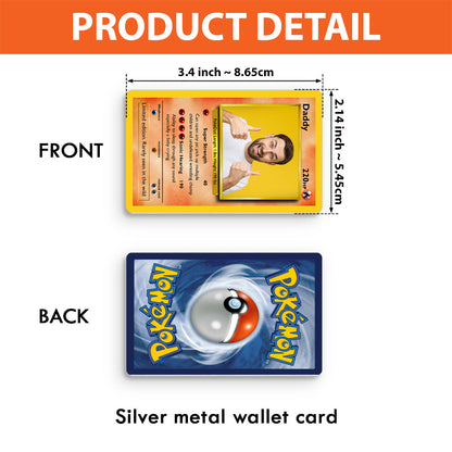 Poke Card - Personalized Monster Trainer Wallet Insert Card