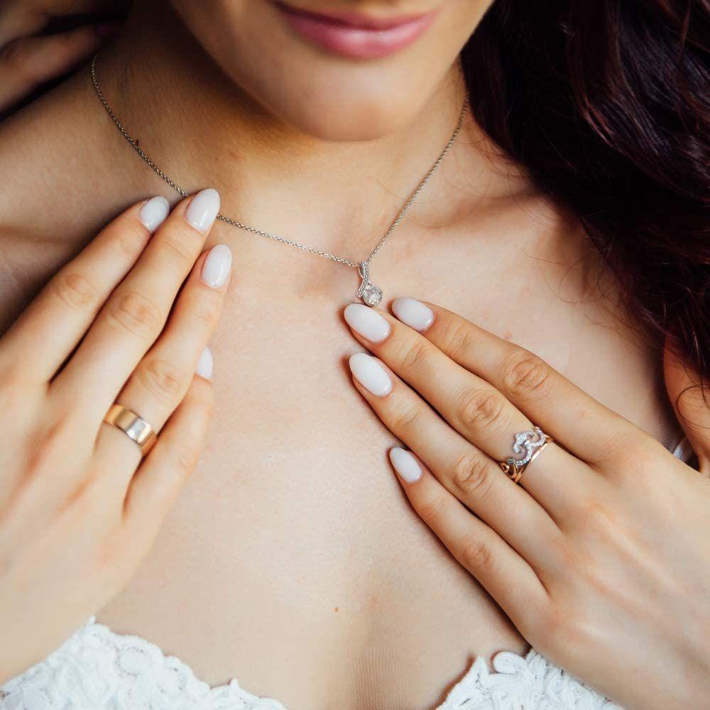 Funny & Cute Gift For Your Cool Nana On Mother's Day - Grandma Petite Ribbon Necklace 0921