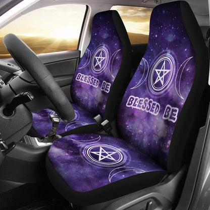Blessed Be - Witch Seat Covers 0822