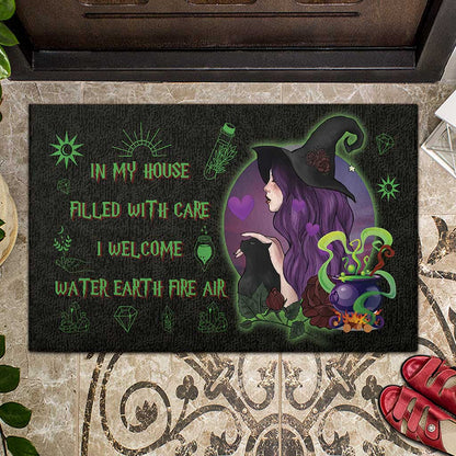 The Green Witch - Witch Doormat 0822