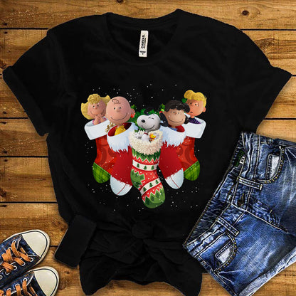 Christmas Stockings T-shirt and Hoodie 0823