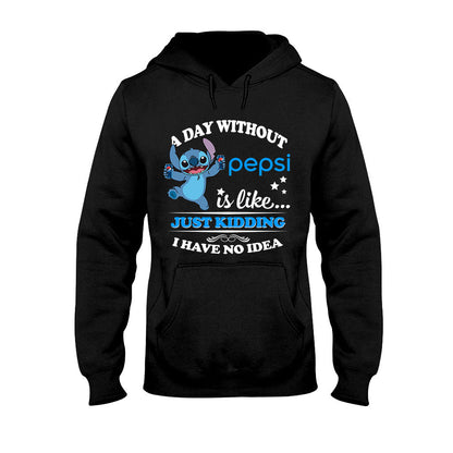 A Day Without - Blue Soft Drink T-shirt and Hoodie