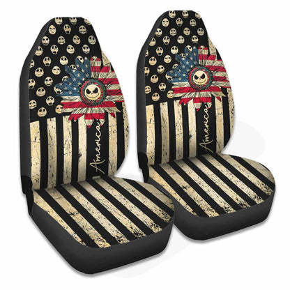 Happy The 4th Of July - Independence Day Nightmare Seat Covers