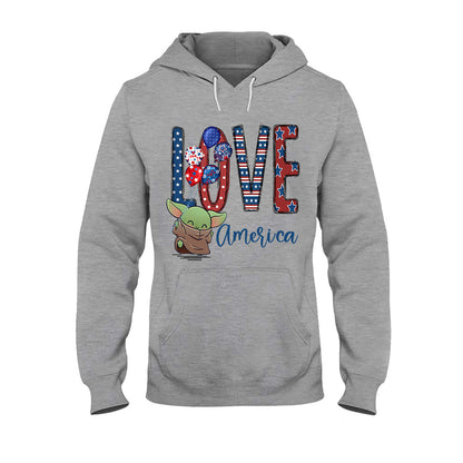 Love - Independence Day The Force T-shirt and Hoodie