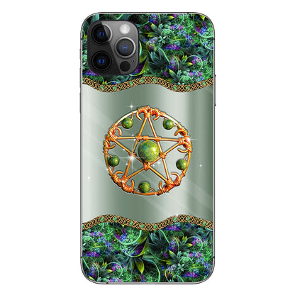 Mystery Witch Star - Personalized Phone Case With 3D Printed