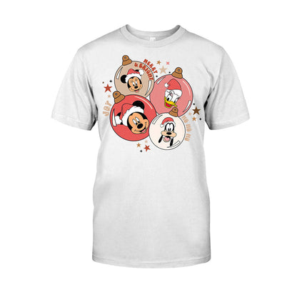 Merry Bright - Christmas Mouse T-shirt and Hoodie