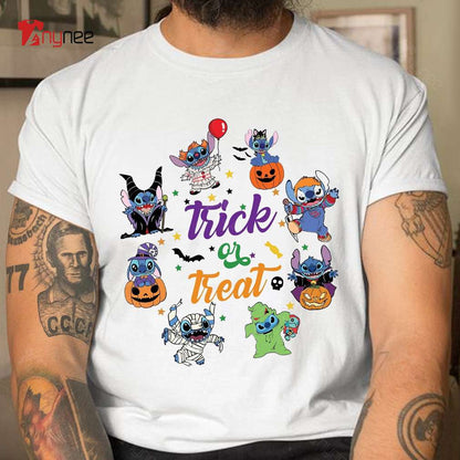 Trick Or Treat Ohana T-shirt and Hoodie 0823