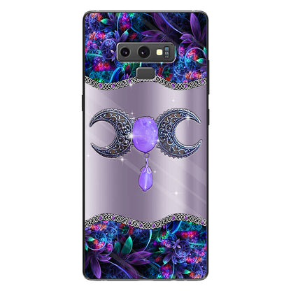 Mystery Witch Triple Moon - Personalized Phone Case With 3D Printed