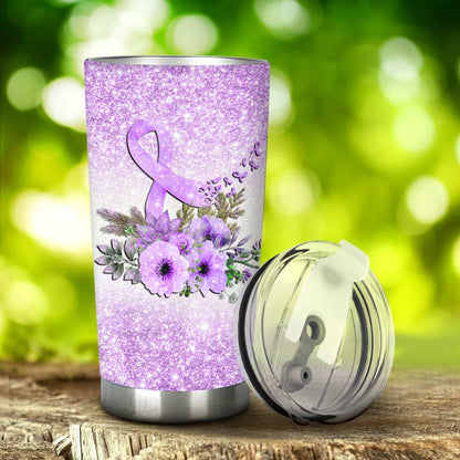 It Takes Strength To Tolerate The Pain Everyday Fibromyalgia Awareness Tumbler 0622
