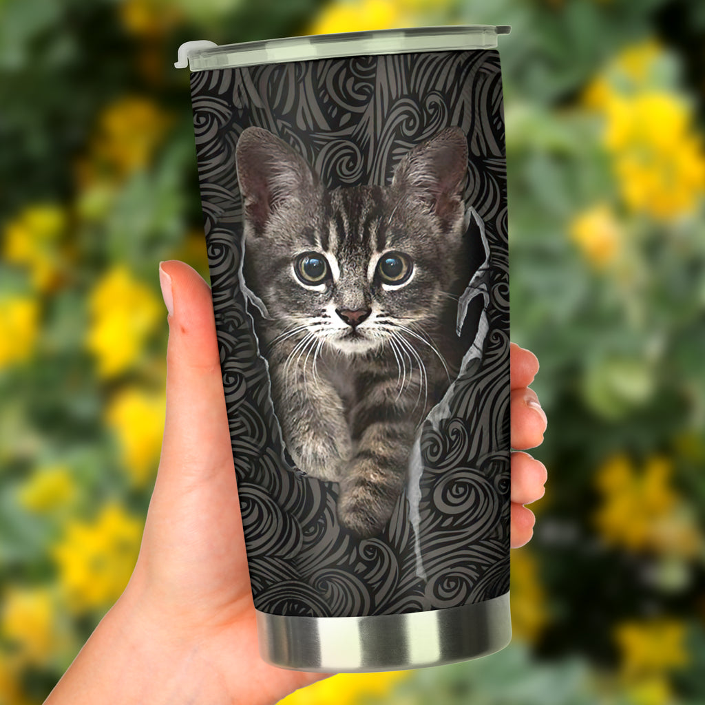 Cute Cat Tumbler 0622