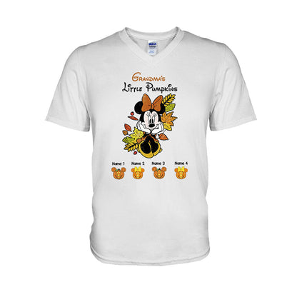 Grandma's Little Pumpkins - Personalized Grandma T-shirt and Hoodie