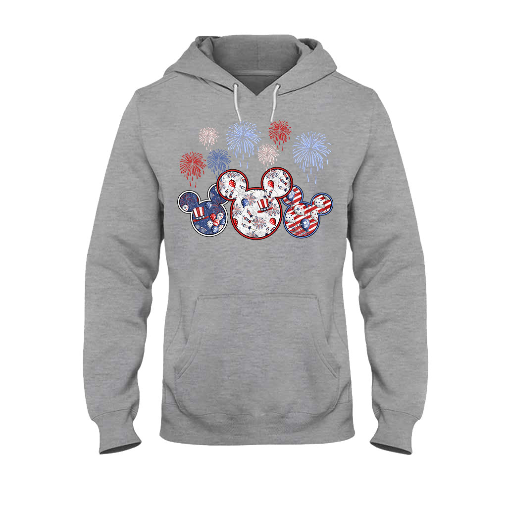 Patriotic Mouses - T-shirt and Hoodie