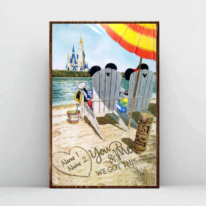You And Me We Got This - Personalized Mouse Poster