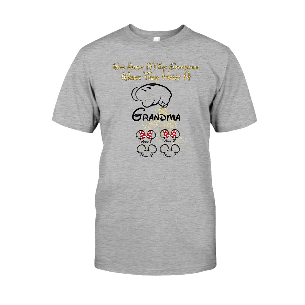 Who Needs A Fairy Godmother - Personalized Mother's Day Mouse T-shirt and Hoodie
