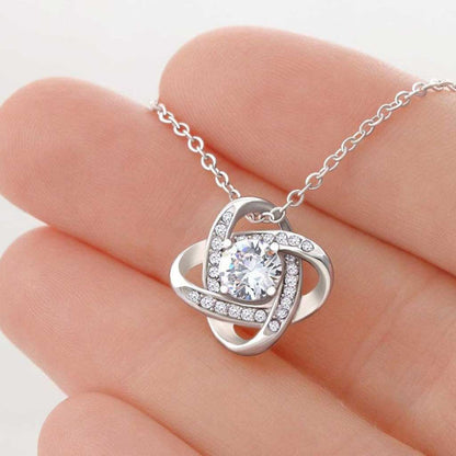Gifts For Grandma From Grandchildren - Grandma Love Knot Necklace 0921