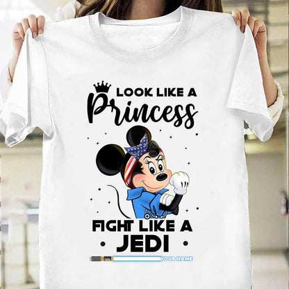 Look Like A Princess - Personalized Independence Day Nurse T-shirt and Hoodie