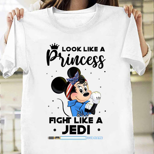 Look Like A Princess - Personalized Independence Day Nurse T-shirt and Hoodie
