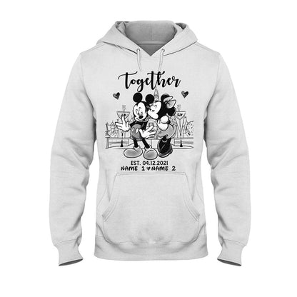 Better Together - Personalized Couple Mouse T-shirt and Hoodie
