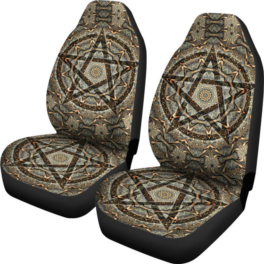 Pentacle Wicca - Witch Seat Covers 0822