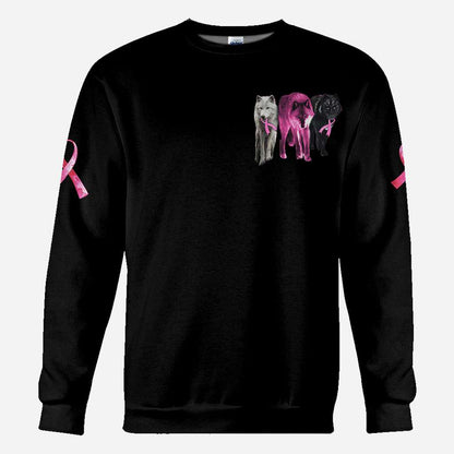 You Will Never Walk Alone - Breast Cancer Awareness All Over T-shirt and Hoodie 0822