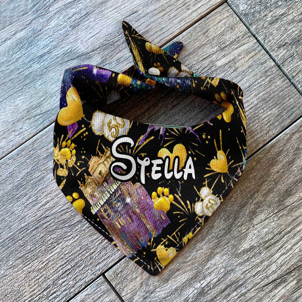 Magical Mouse Ears Lovely Paws - Personalized Mouse Pet Bandana