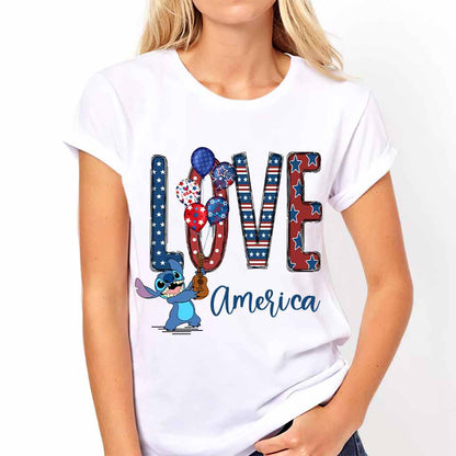 Love - Independence Day Ohana T-shirt and Hoodie