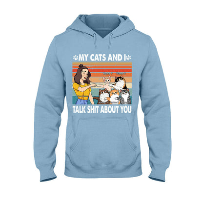 My Cat And I - Personalized T-shirt and Hoodie