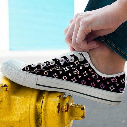 Luxury Mouse Ears - Personalized Low Top Shoes