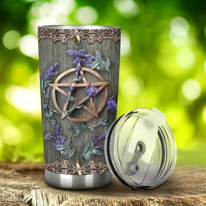 Mystical Witch - Tumbler With 3D Pattern Print