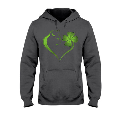 Cat Heart Irish - T-shirt and Hoodie 0119