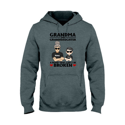 A Bond That Can't Be Broken - Personalized Grandma T-shirt and Hoodie
