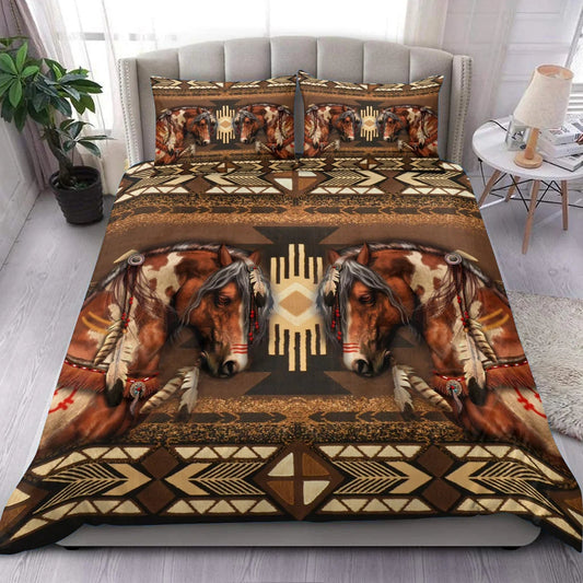 Love Horse Horse Bedding Set 0523