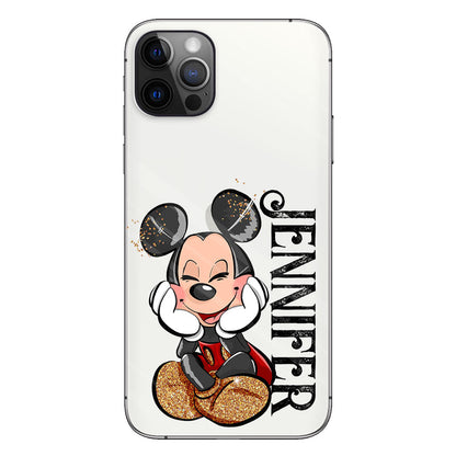 Best Day Ever - Personalized Mouse Clear Phone Case