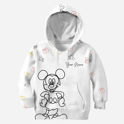 Magic Mouse Ears - Personalized Mouse Hoodie and Leggings