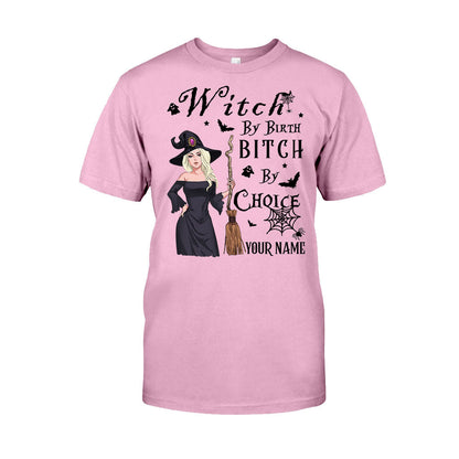 Witch By Birth - Personalized Witch T-shirt and Hoodie