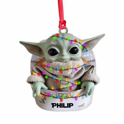 All I Want For Christmas - Personalized Ornament (Printed On Both Sides)