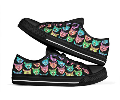 Space Cats Cat Low Top Shoes 0622