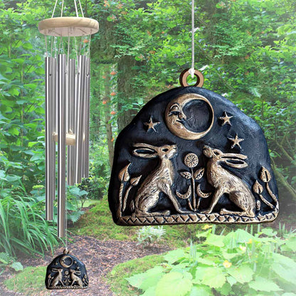 Moon Gazing Hare - Witch Wind Chime