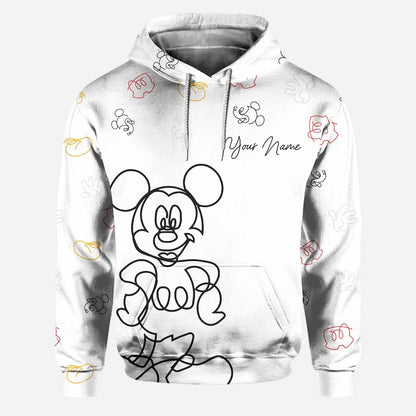Magic Mouse Ears - Personalized Mouse Hoodie and Leggings