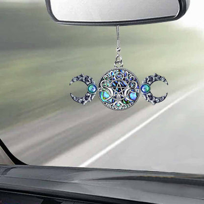 Magic Witch - Car Ornament (Printed On Both Sides) With 3D Pattern Print