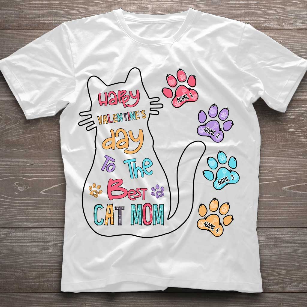 Cat Mom Life Is Better With Cats - Personalized Cat T-shirt and Hoodie