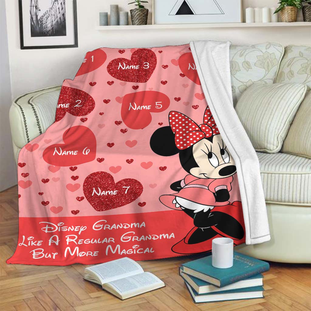 Grandma - Personalized Mouse Blanket