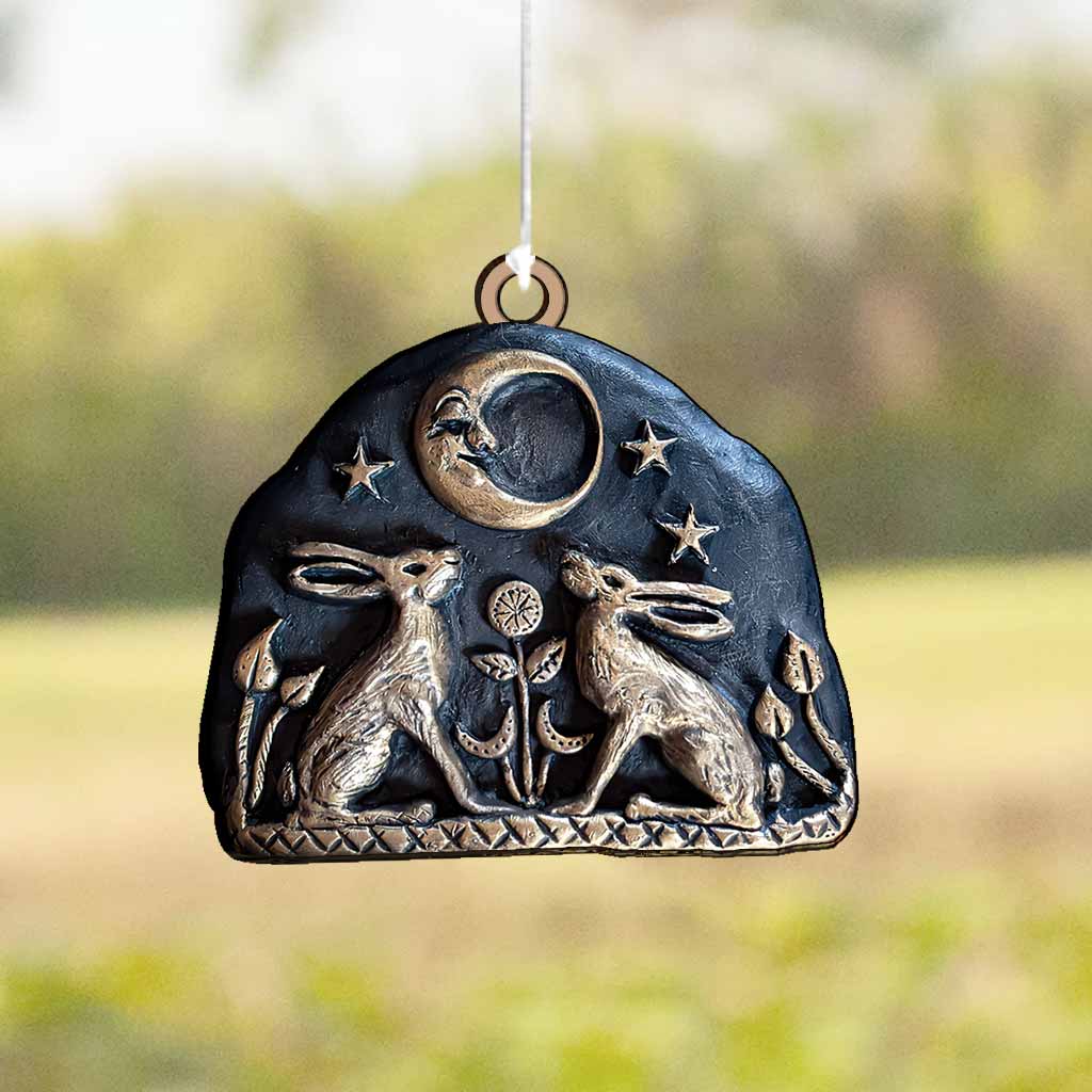Moon Gazing Hare - Witch Wind Chime