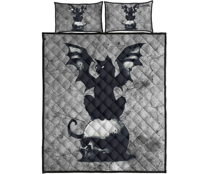 Cool Things Cat  Quilt Set 0622