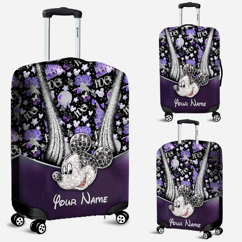 Magic World Is Calling - Personalized Mouse Luggage Cover