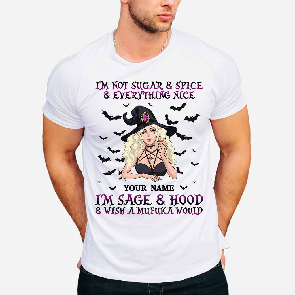 I'm Not Sugar And Spice And Everything Nice - Personalized Witch T-shirt and Hoodie