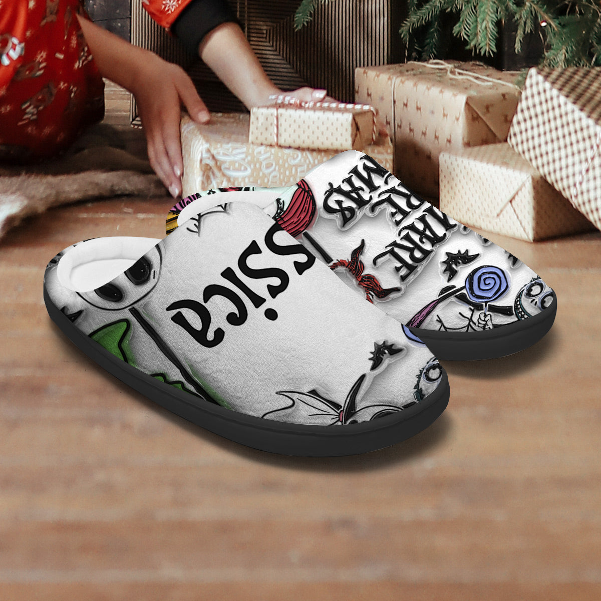 Nightmare - Personalized Nightmare Slippers